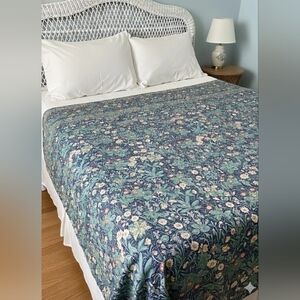 Vintage SHERIDAN Botticelli Flat Sheet 100" x 80" Rare Made in Australia